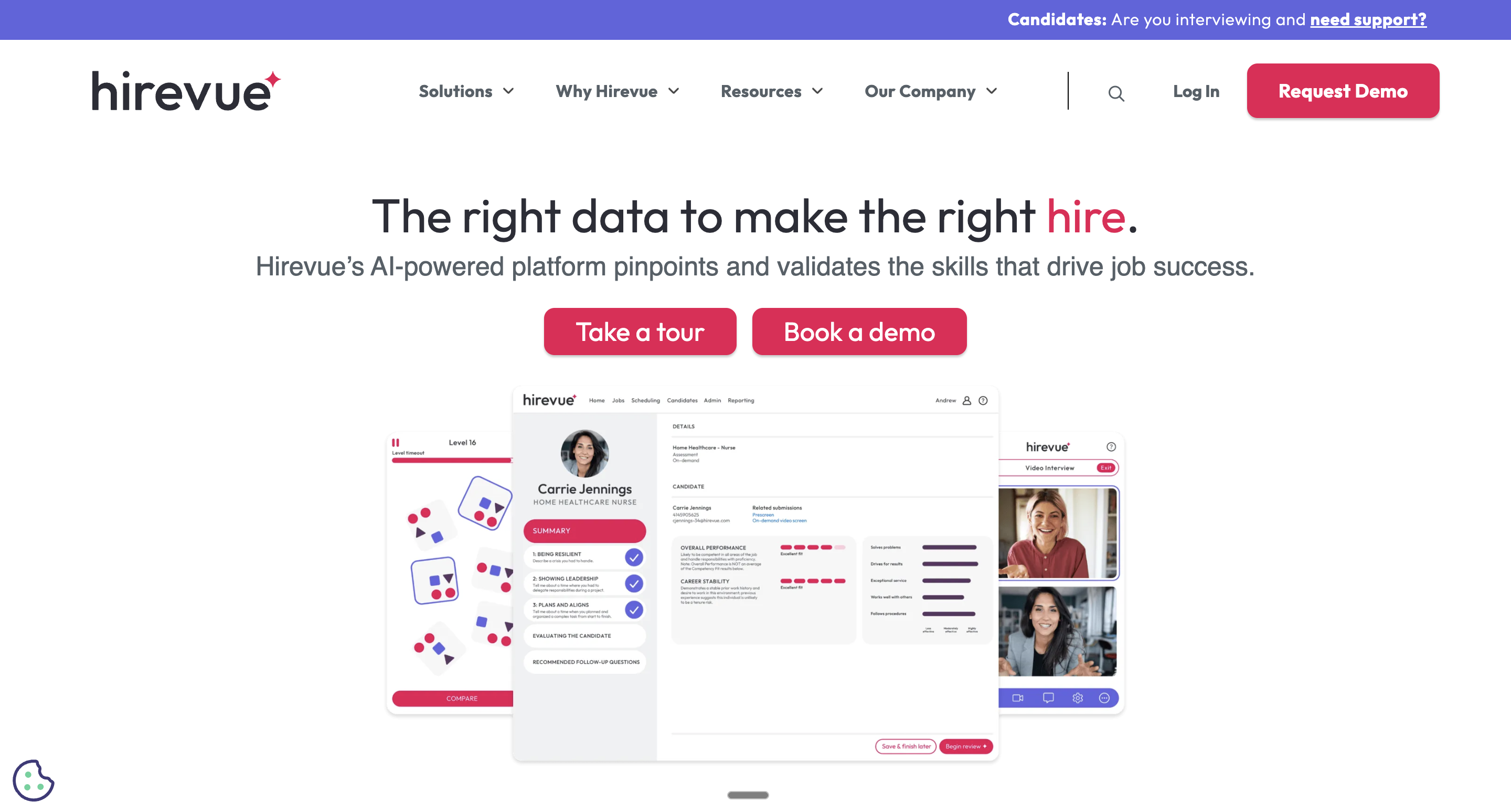 HireVue AI Interview Platform