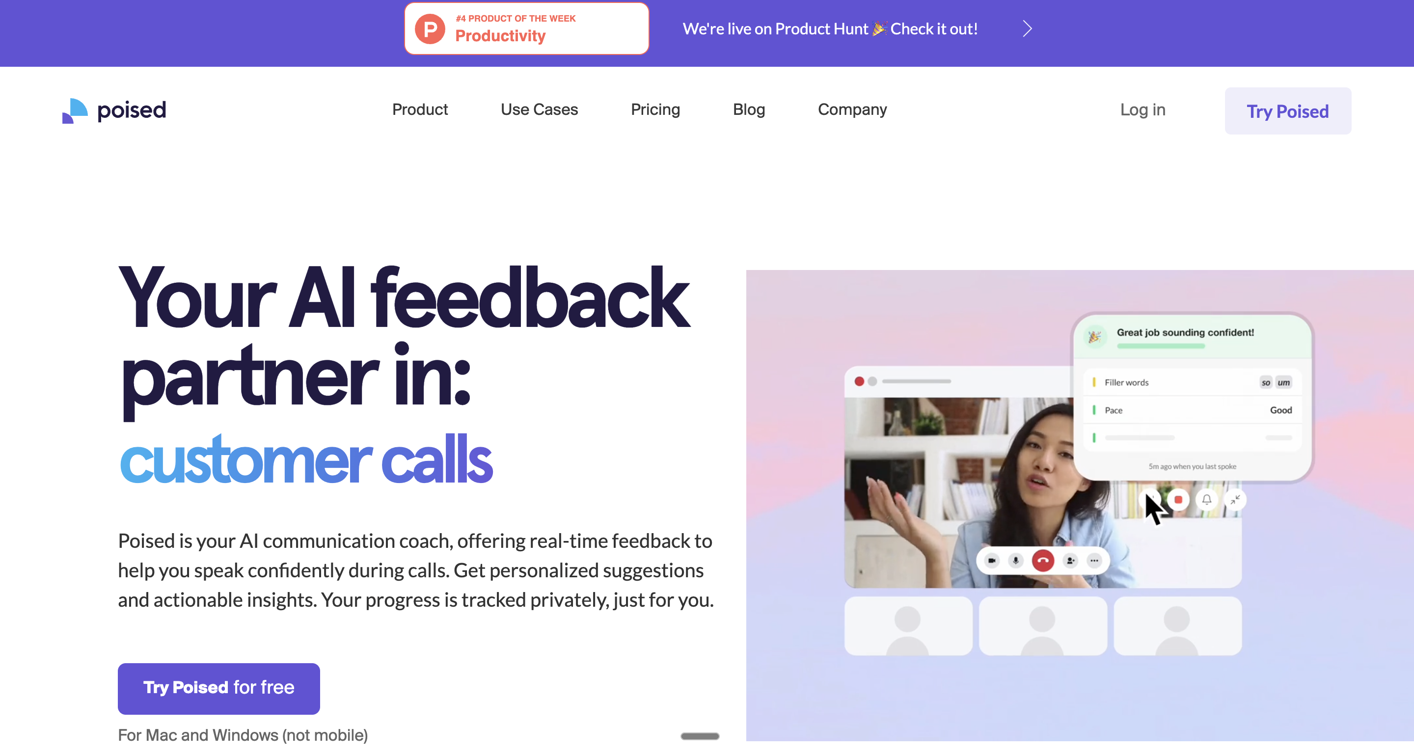 Poised AI Communication Coach