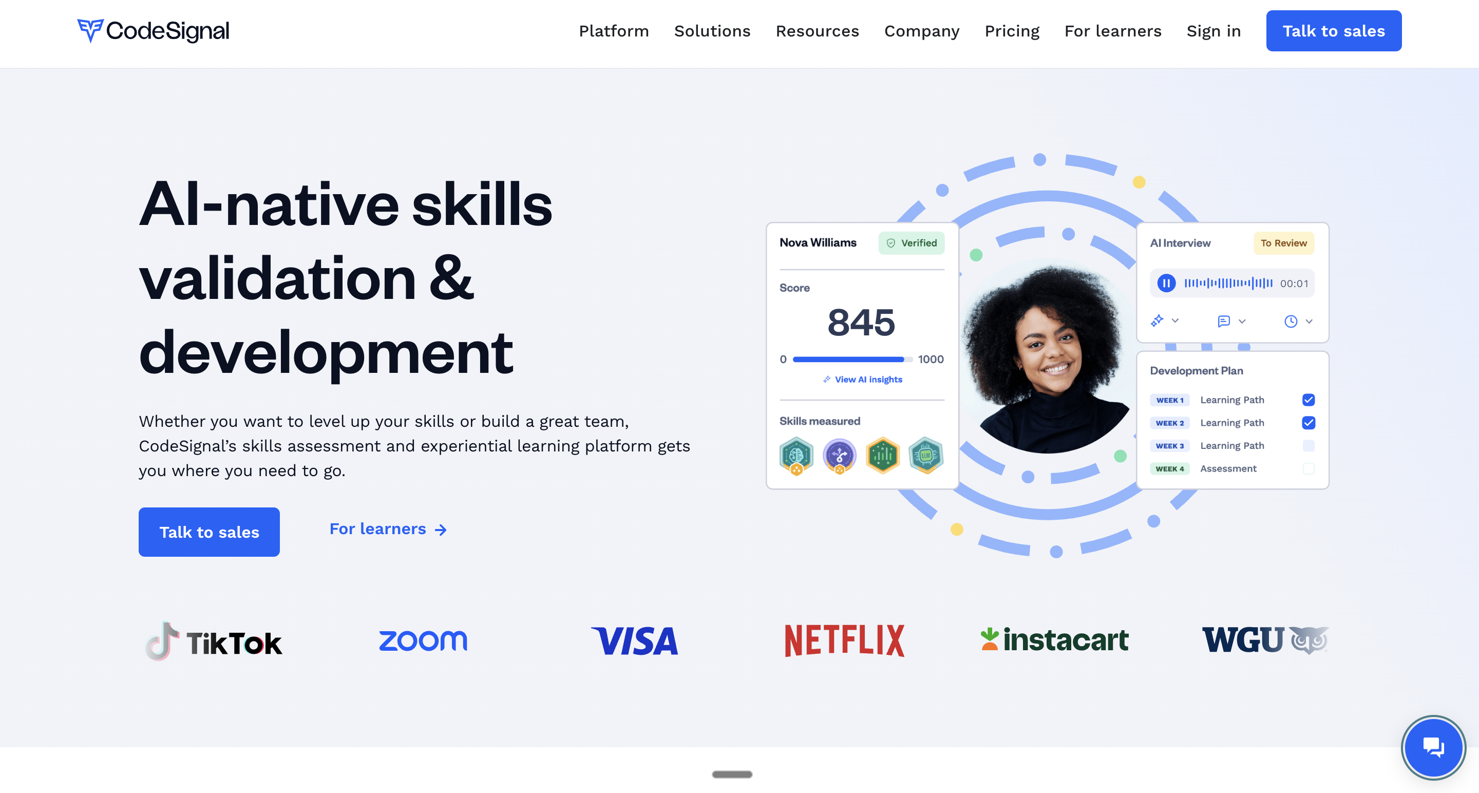 CodeSignal Screenshot
