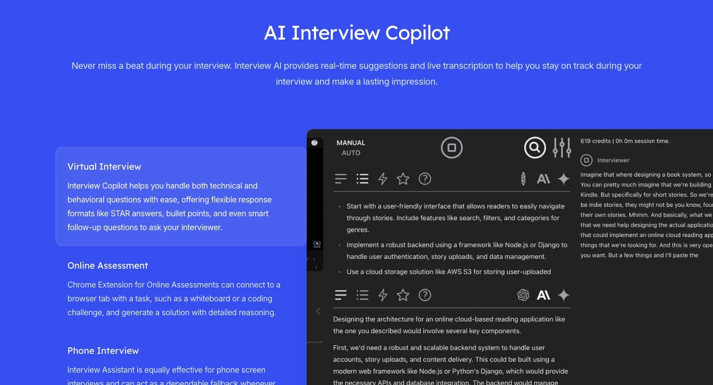 How to Use Interviews Chat